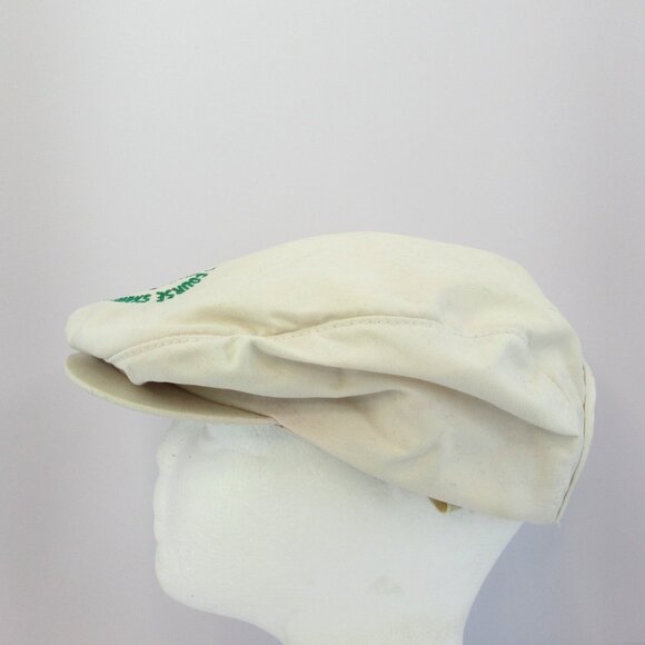 Ontario's Niagara Parks Men's White Adjustable Snapback Golf Flat Cap - Picture 3 of 8